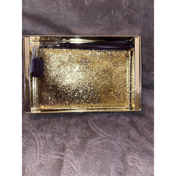 Coach Wizard of Oz Boxed Small Wristlet Glitter, NIB #77964B - Picture 1 of 7
